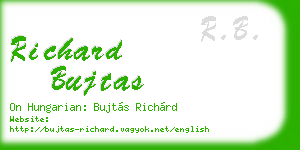 richard bujtas business card
